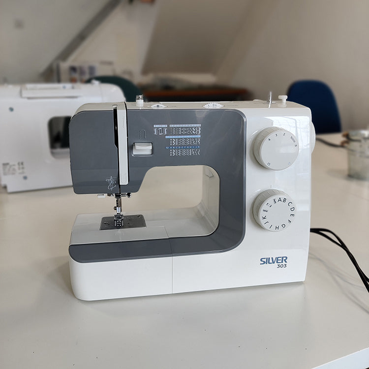 Silver Viscount 303 Sewing Machine