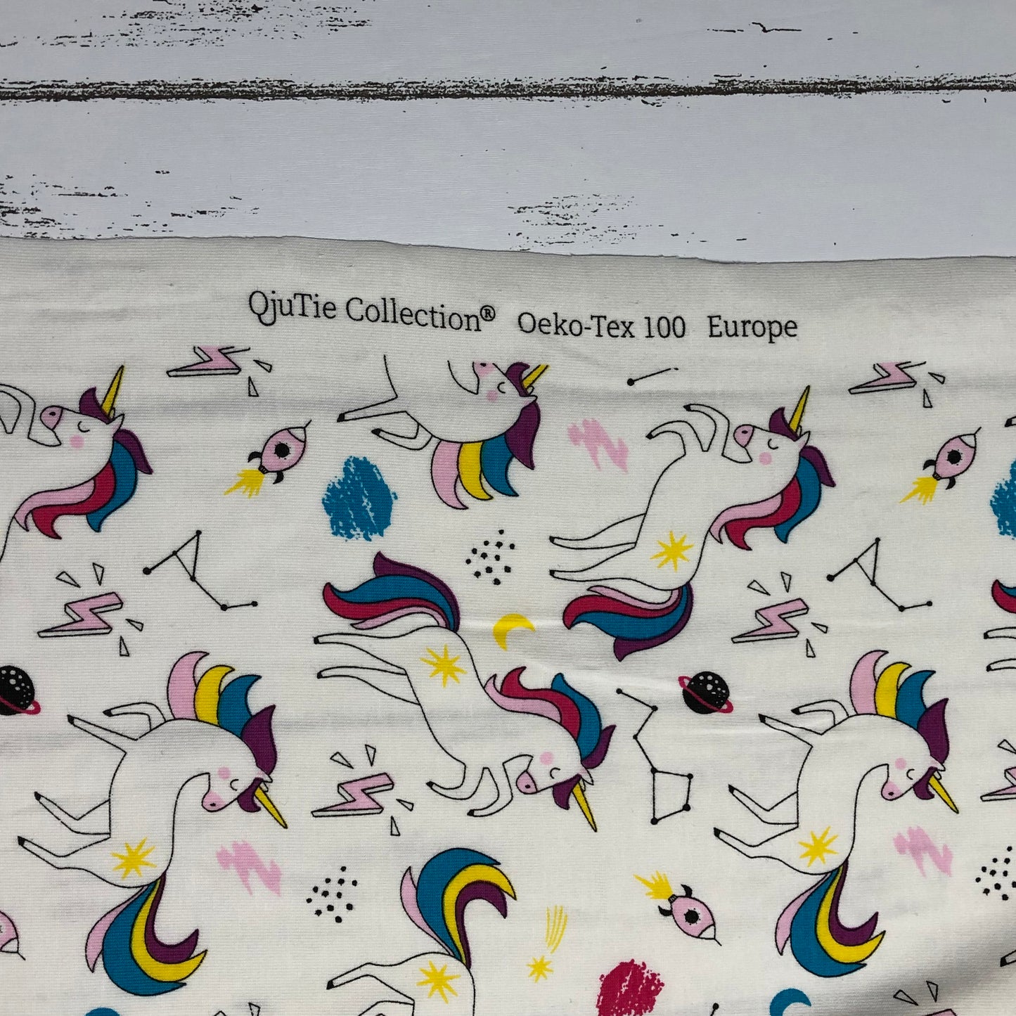 Cotton Jersey - Unicorns in Space