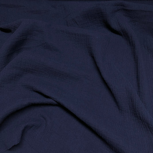 Double Gauze - Navy