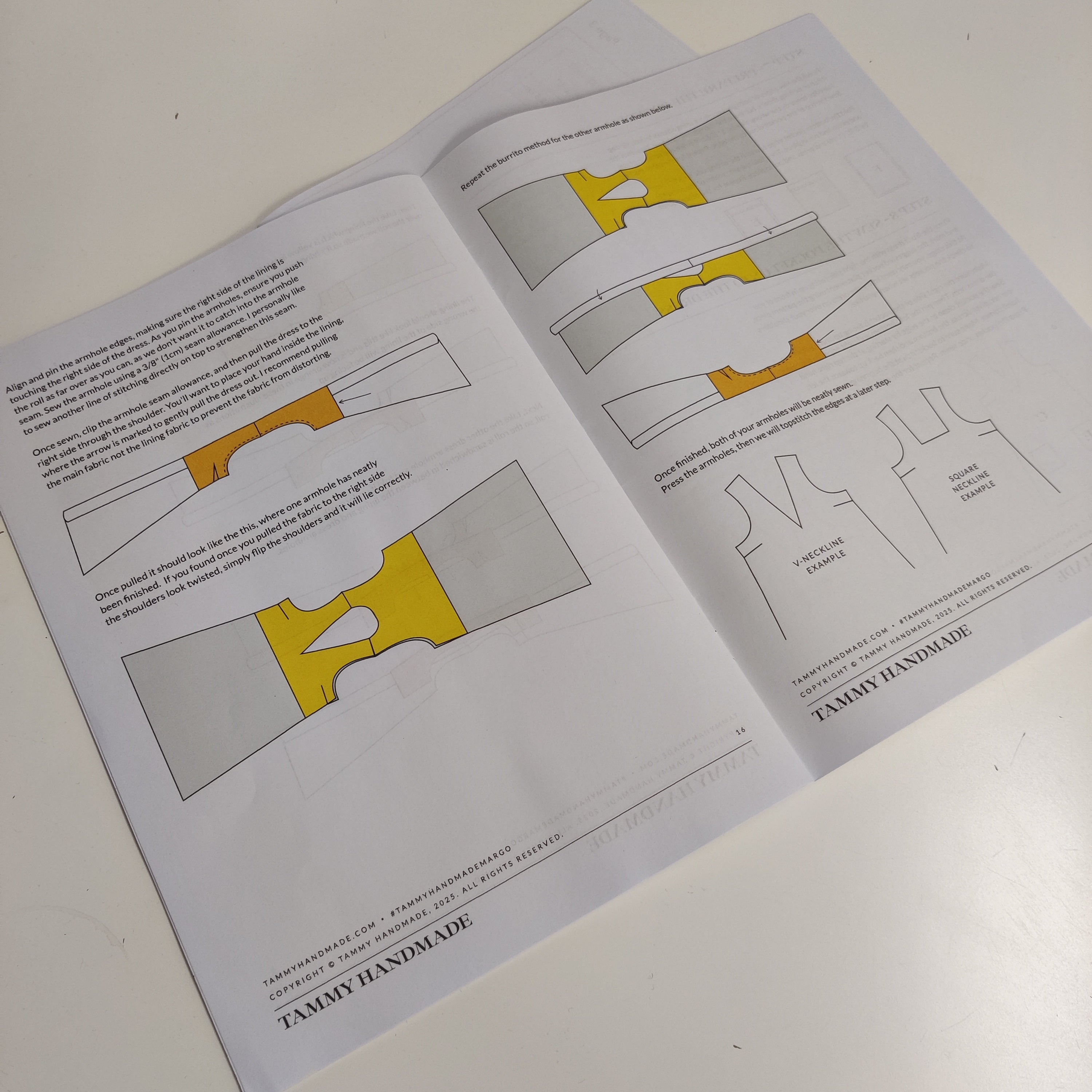 Sewing Pattern Instruction Booklet Printing – Thread Space