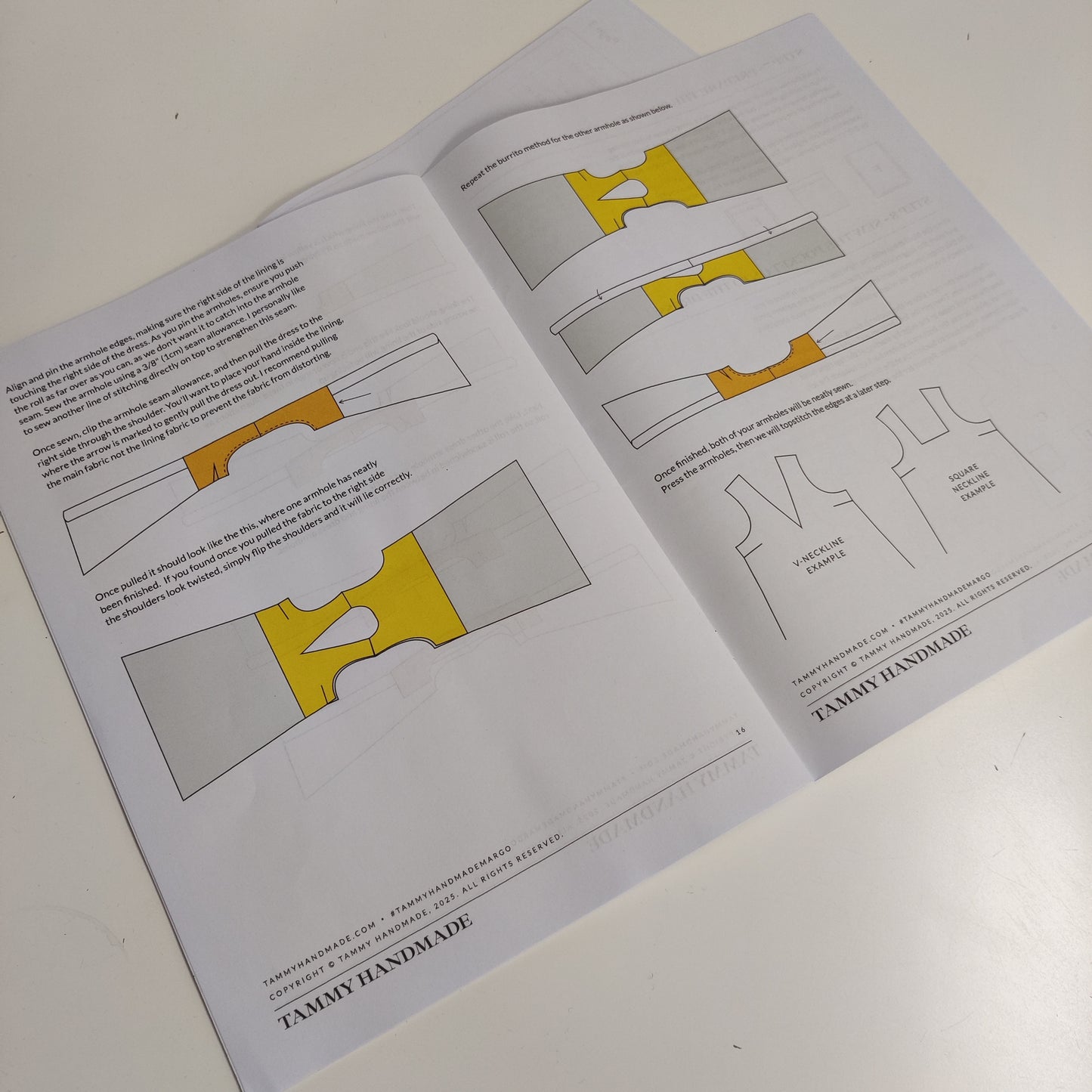 Sewing Pattern Instruction Booklet Printing