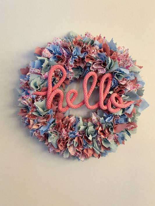 Spring Ruffle Wreath Workshop