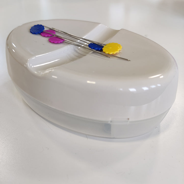 Hemline Magnetic Pin Dish with Storage